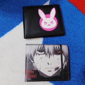Tokyo Ghoul and Overwatch wallet bundle